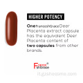 Supplemento di placenta di cervo più alto 60 capsule di placenta di cervo